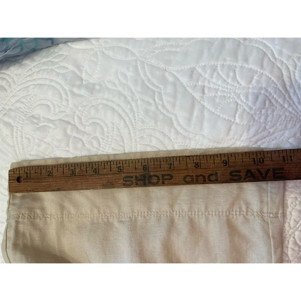 Banana republic Womens Pants The Martin‎ Linen Cotton Belted Size 10 Cool Career